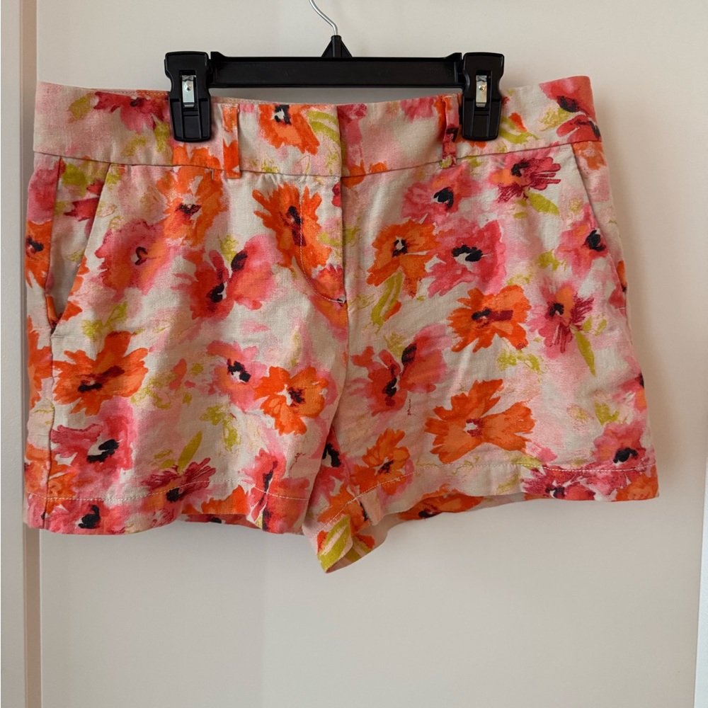 Floral Women's Shorts LOFT Size 4